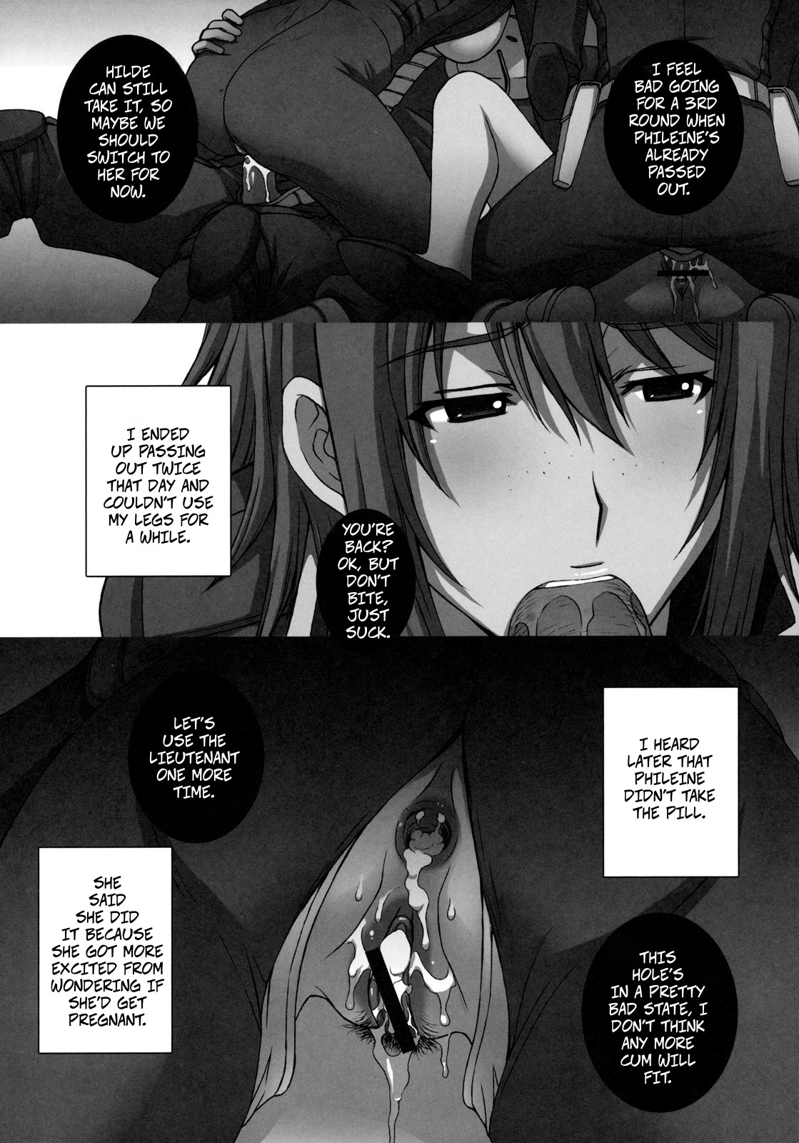 ZEON LostWarChronicles "The Invisible Knights Daily life" & "Jane Conty's Fall" page 11 full