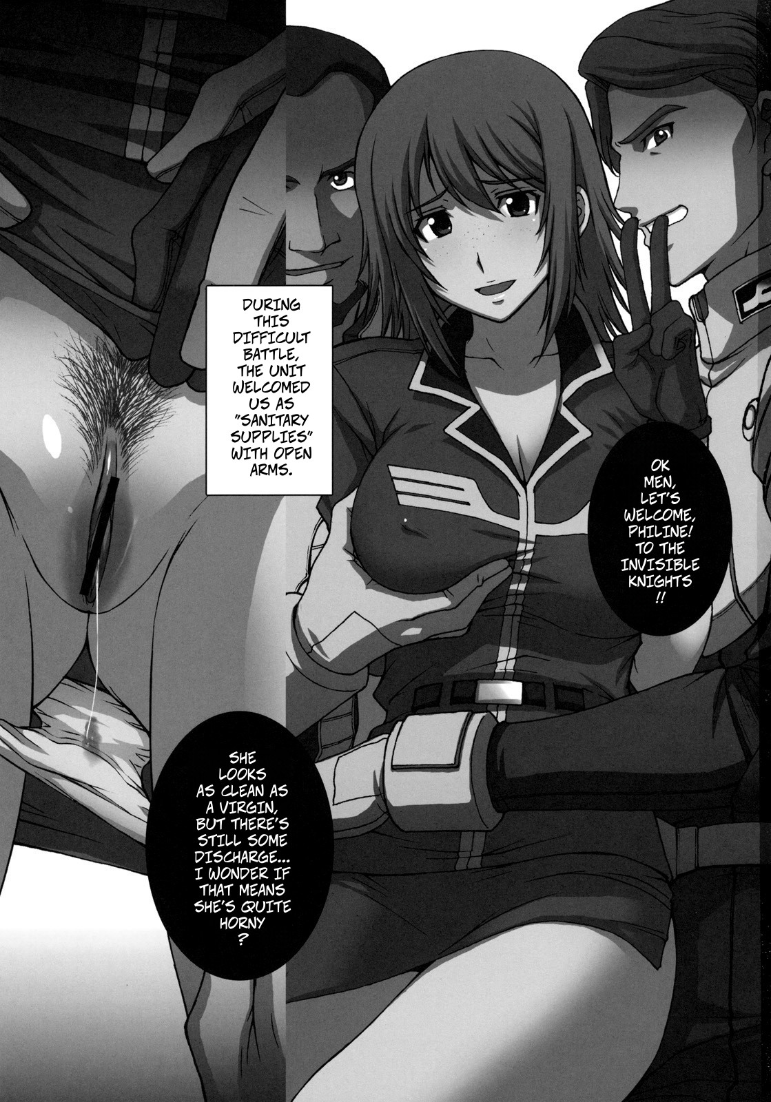 ZEON LostWarChronicles "The Invisible Knights Daily life" & "Jane Conty's Fall" page 2 full