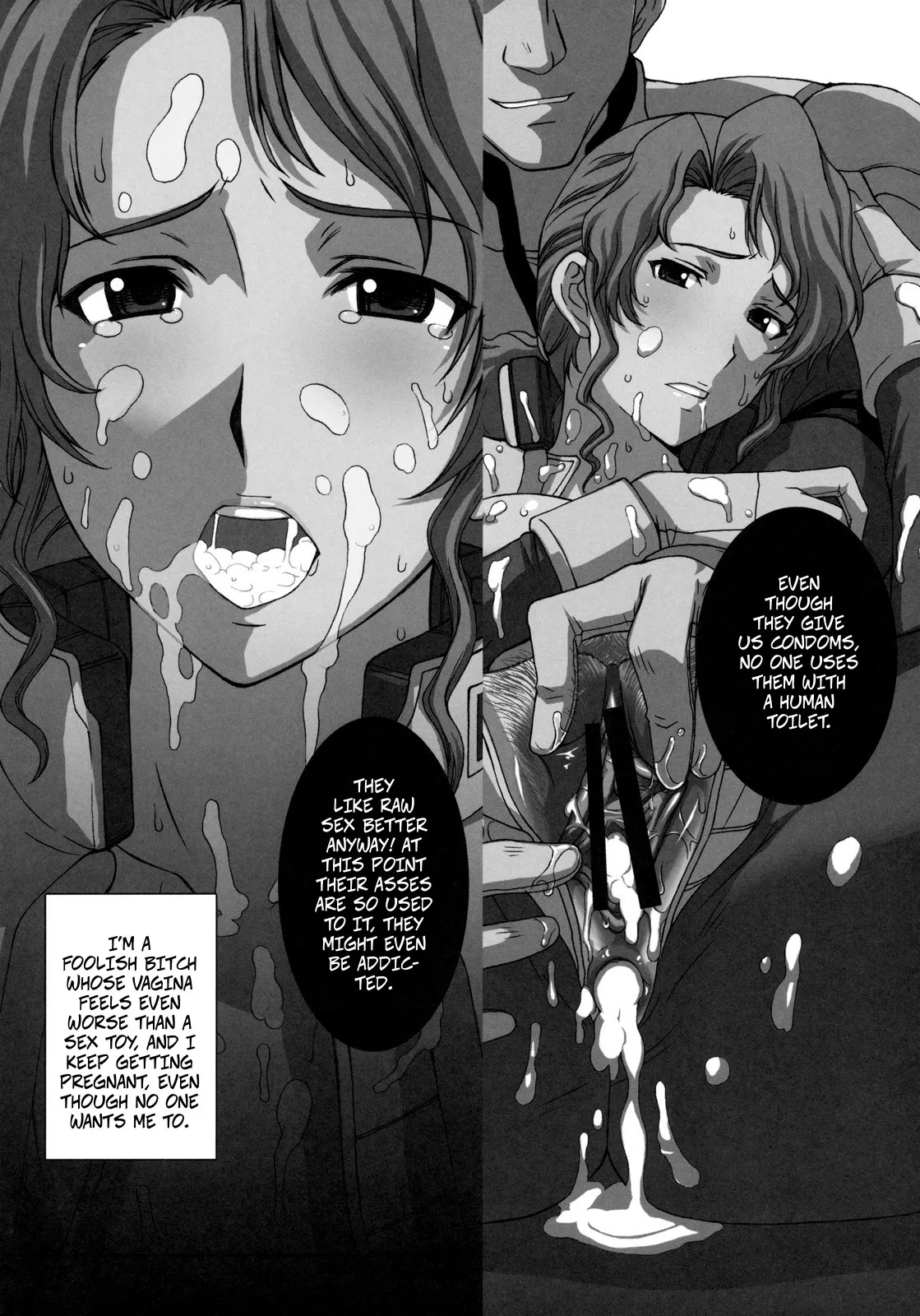 ZEON LostWarChronicles "The Invisible Knights Daily life" & "Jane Conty's Fall" page 8 full