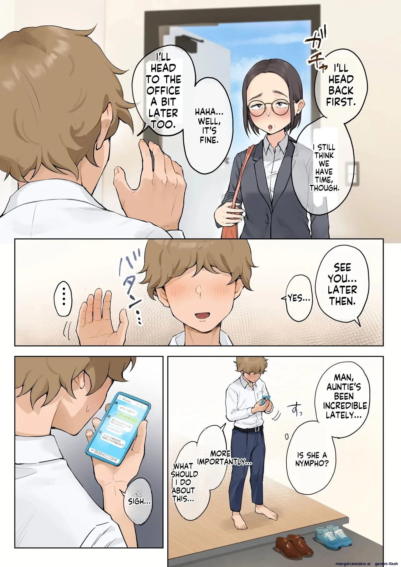 Jukujo no Oba-san ni Kawaii o Renko Shichau Yabai Oikko no Hanashi 2.5 page 8 full