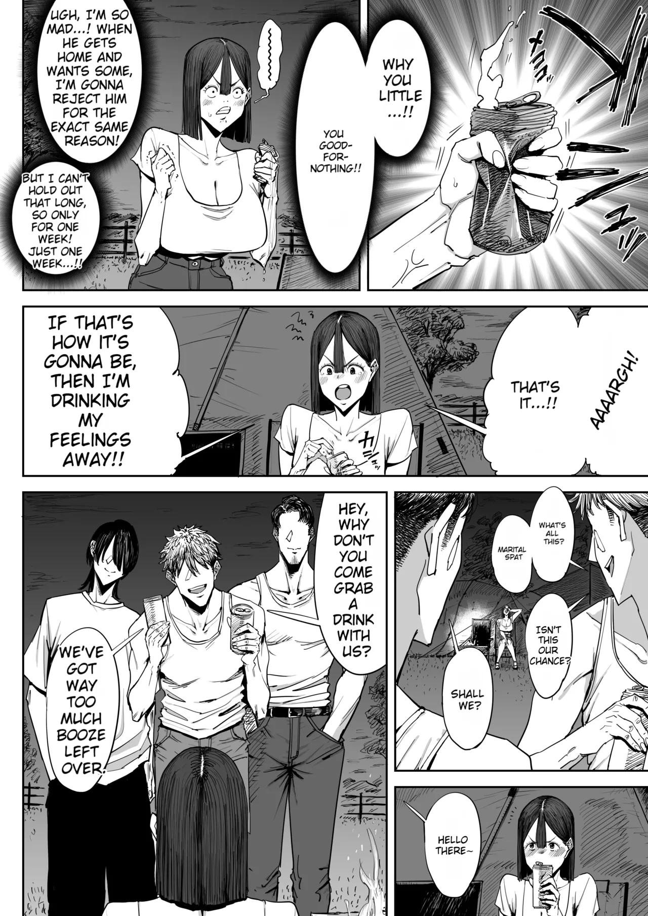 The Story of Fucking a Married Woman with a Huge Ass Until Morning page 11 full