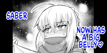 [Ankoman] Saber, Botebara ni...❤ | Saber Now Has A Big Belly❤️ (Fate/Stay Night) [English] [Colorized] cover