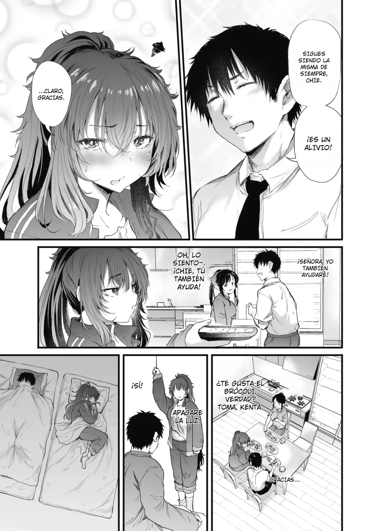 Kuroda Chie no Hikikomori Seikatsu｜El Aislamiento de Kuroda Chie page 10 full