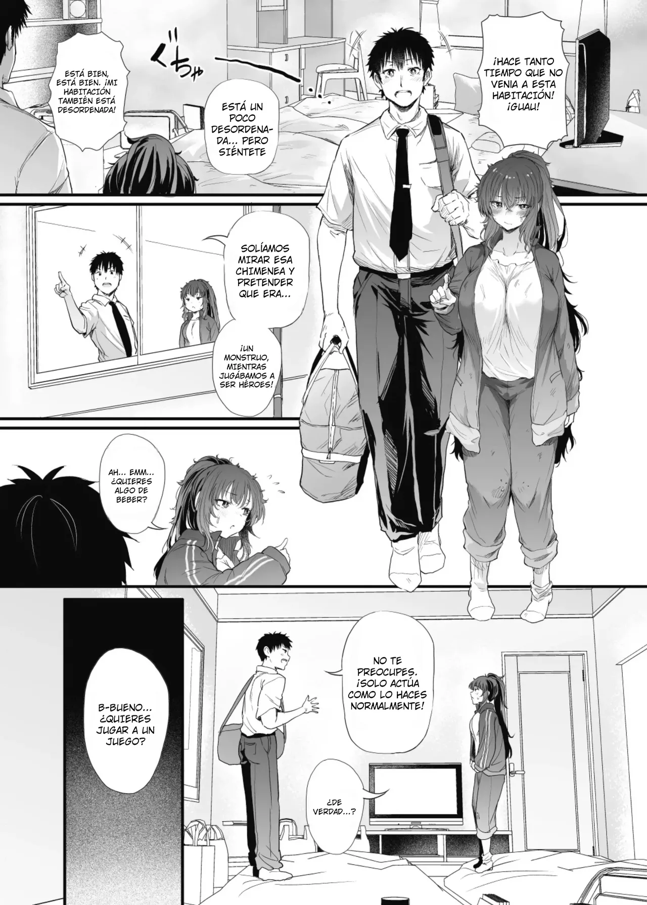 Kuroda Chie no Hikikomori Seikatsu｜El Aislamiento de Kuroda Chie page 8 full