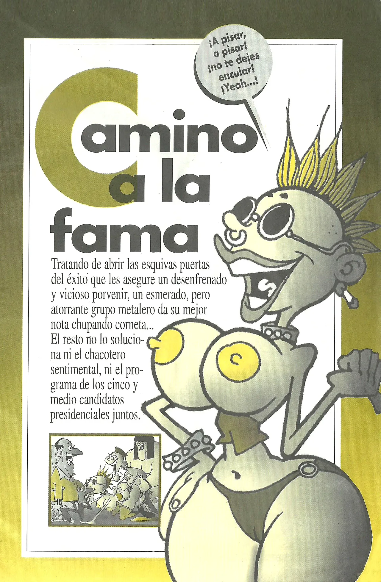 DON PIG COMIX  - 22 suplemento de la Revista 100% page 3 full