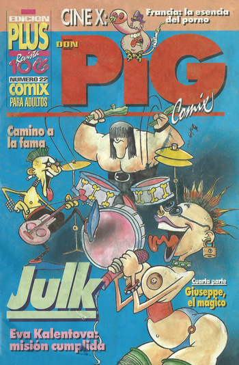 DON PIG COMIX  - 22 suplemento de la Revista 100% cover