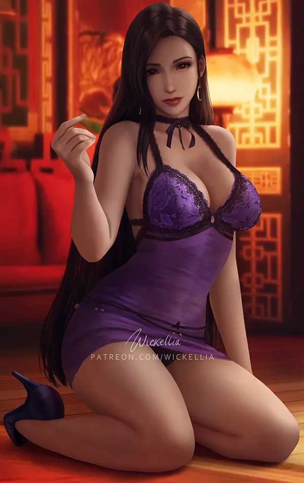 Tifa Lockhart by wickellia page 7 full