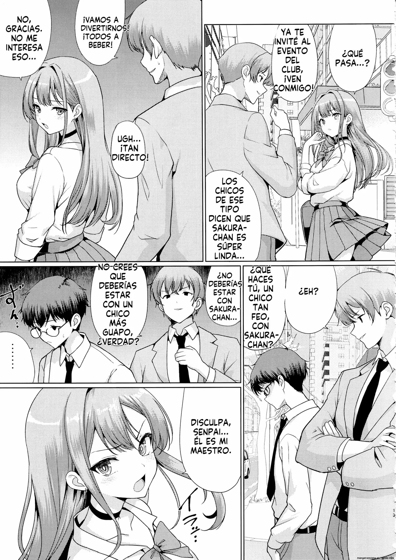 Otaku ni Yasashii Gal wa Netorareru｜Se robaron a la gal que es amable con los otaku page 12 full