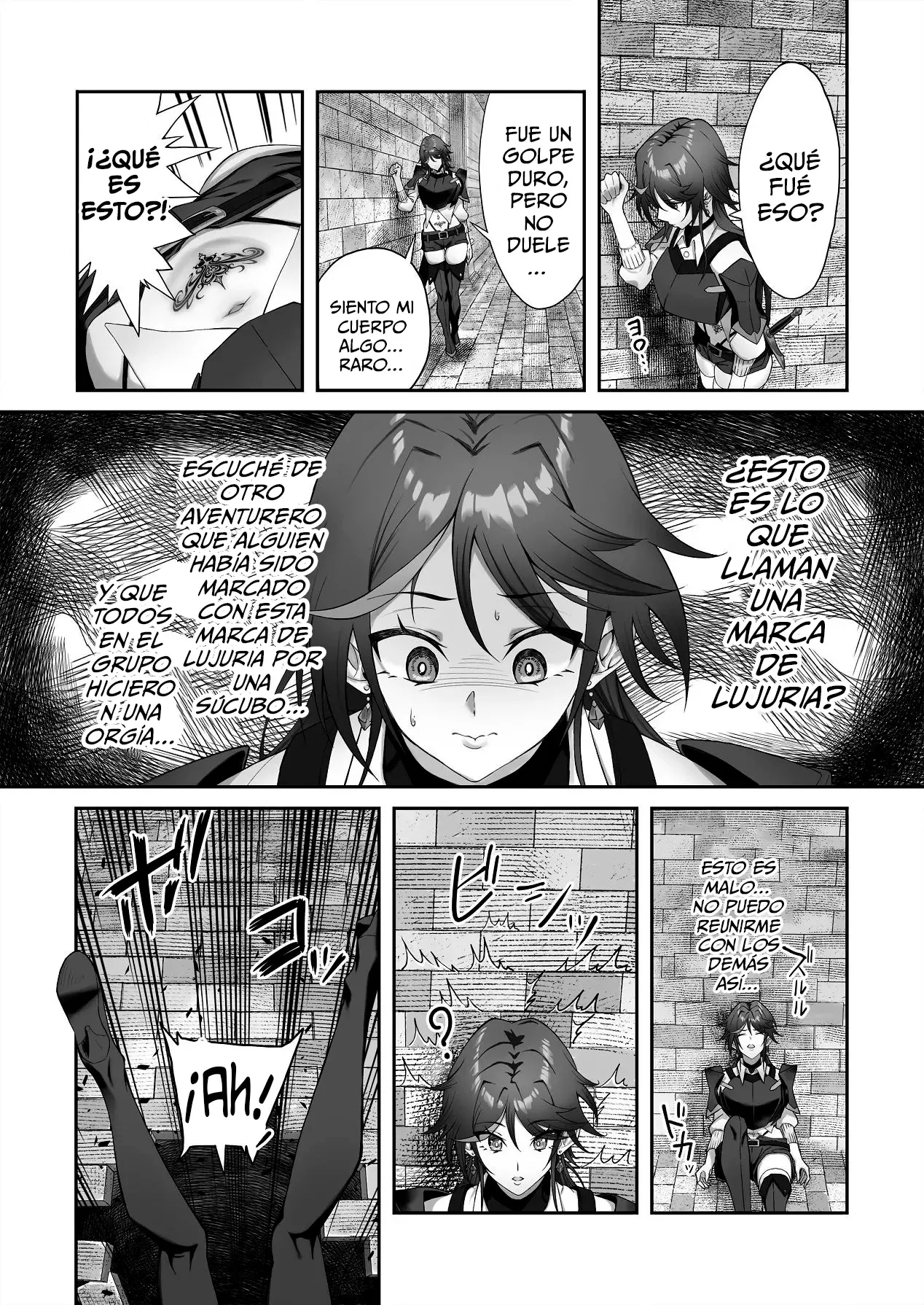 Inmon o Fuyo Sareta kara Goblin o Tsukatta Hanashi | La historia de cómo me pusieron una marca de lujuria y tuve que usar goblins debido a eso page 8 full