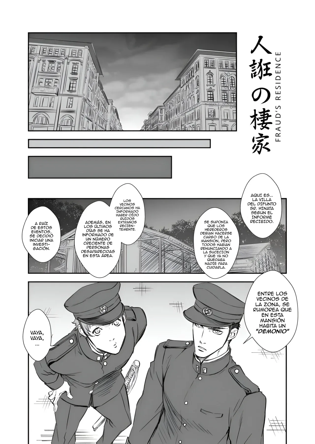 Archivo de un Engaño – Misterio en la Mansion PARTE 1 page 2 full