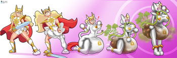 [Sheepl (EvilSheepl/Thesheepl)] She-ra Diaper Goo TF & Public Toilet Girls cover