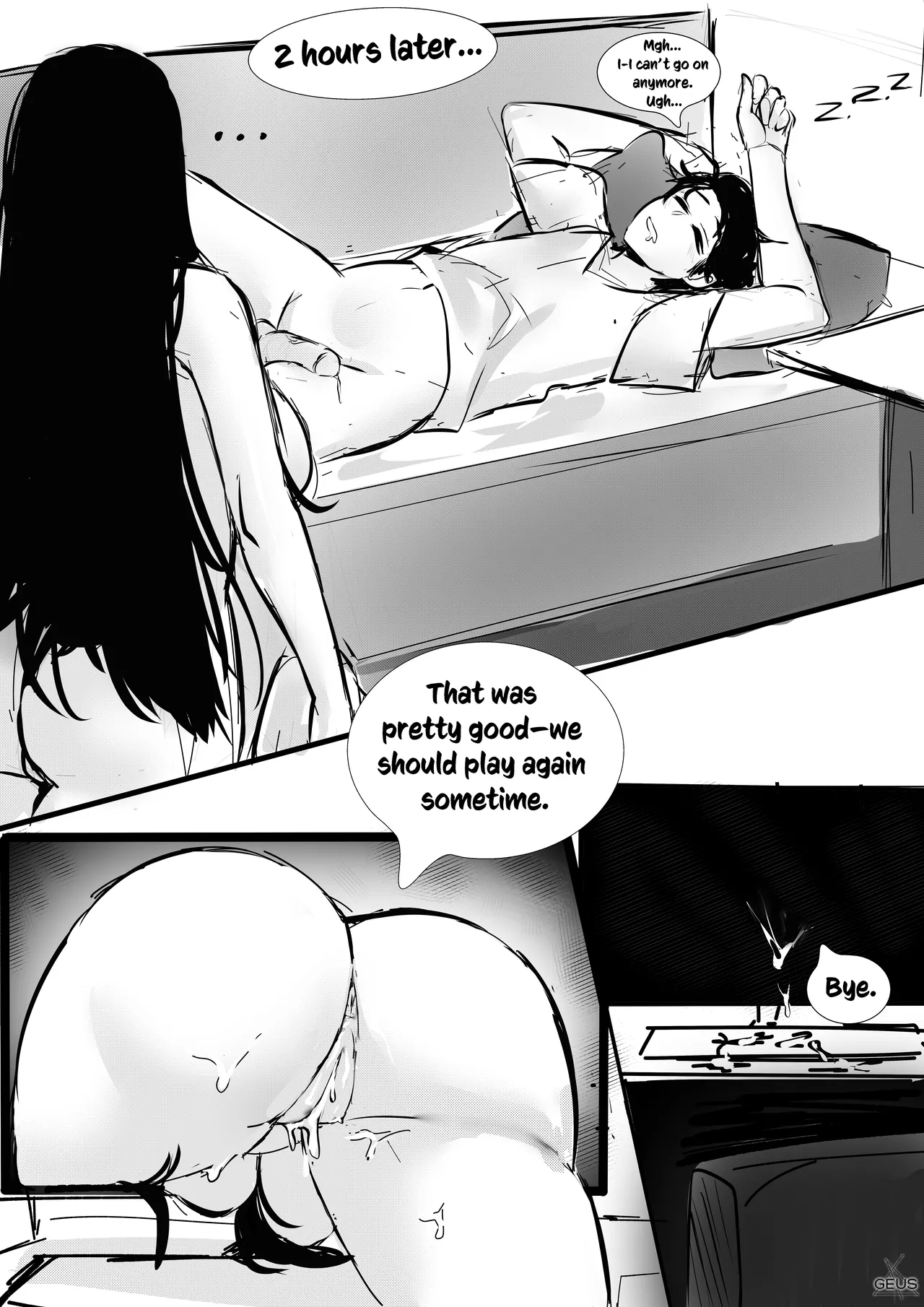 An unexpected visit from a ghost page 10 full
