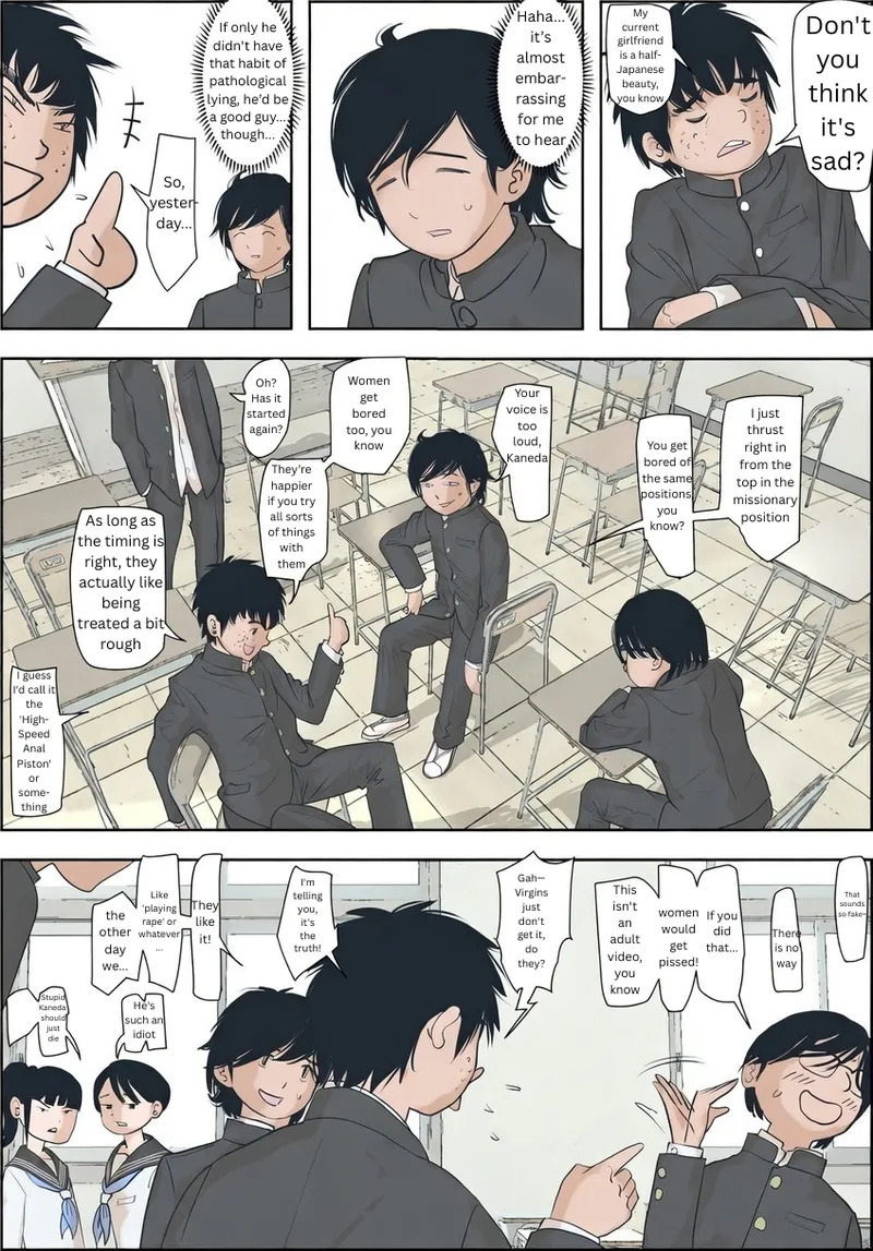 Kaneda did nothing wrong Vol.1 page 12 full