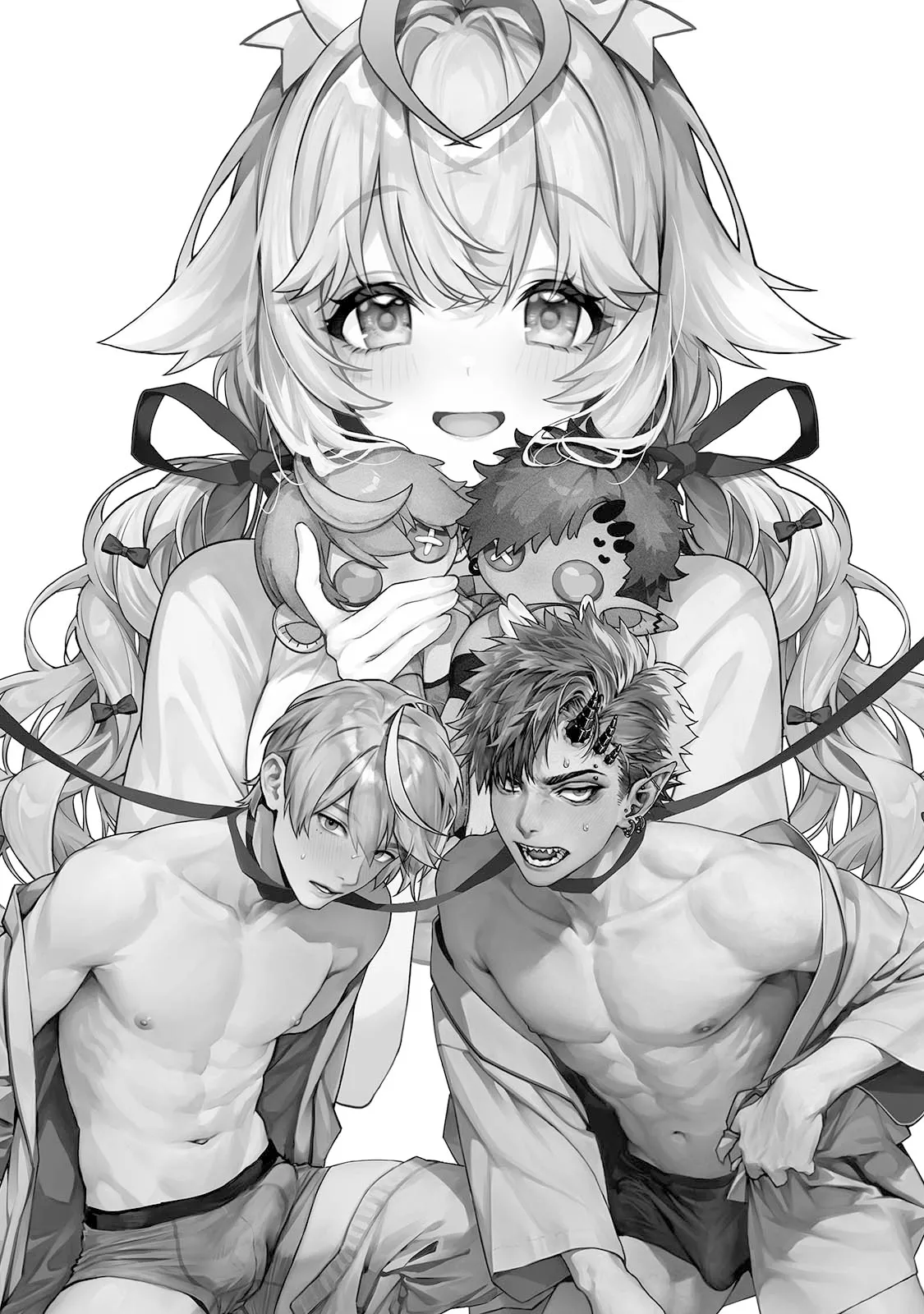 Raburia! 3 ~Moshimo Kimi ga Bokura to Kankaku Kyouyuu Suru Ningyou wo Moteasondara~ | 러블리아! 3 ~만약 네가 우리와 감각을 공유하는 인형을 갖고 논다면~ page 2 full