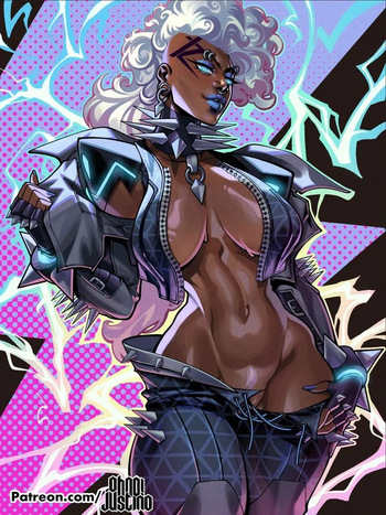Punk Storm (X-Men) cover
