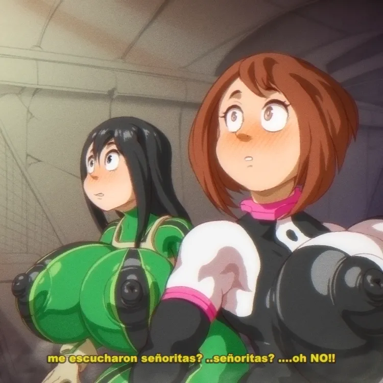 Ochaco And Tsuyu Meet Pancho v2 page 5 full