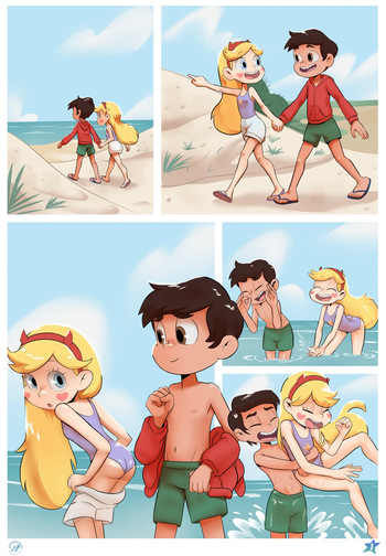 [Nyoronyan] Beach Day (Star vs the Forces of Evil) (Ongoing) cover
