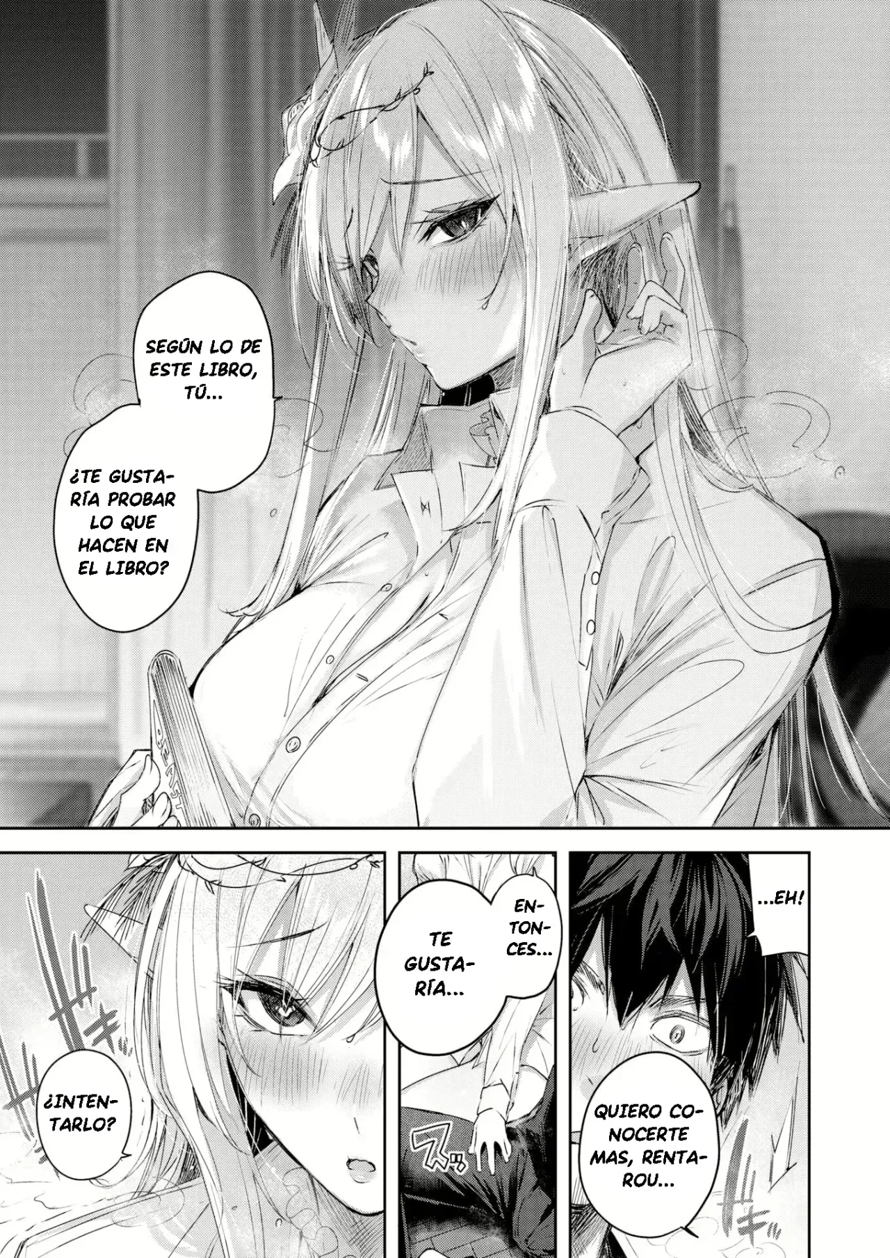 Dokushinn Hunter no Deai ha Elf no Mori de♡ page 12 full