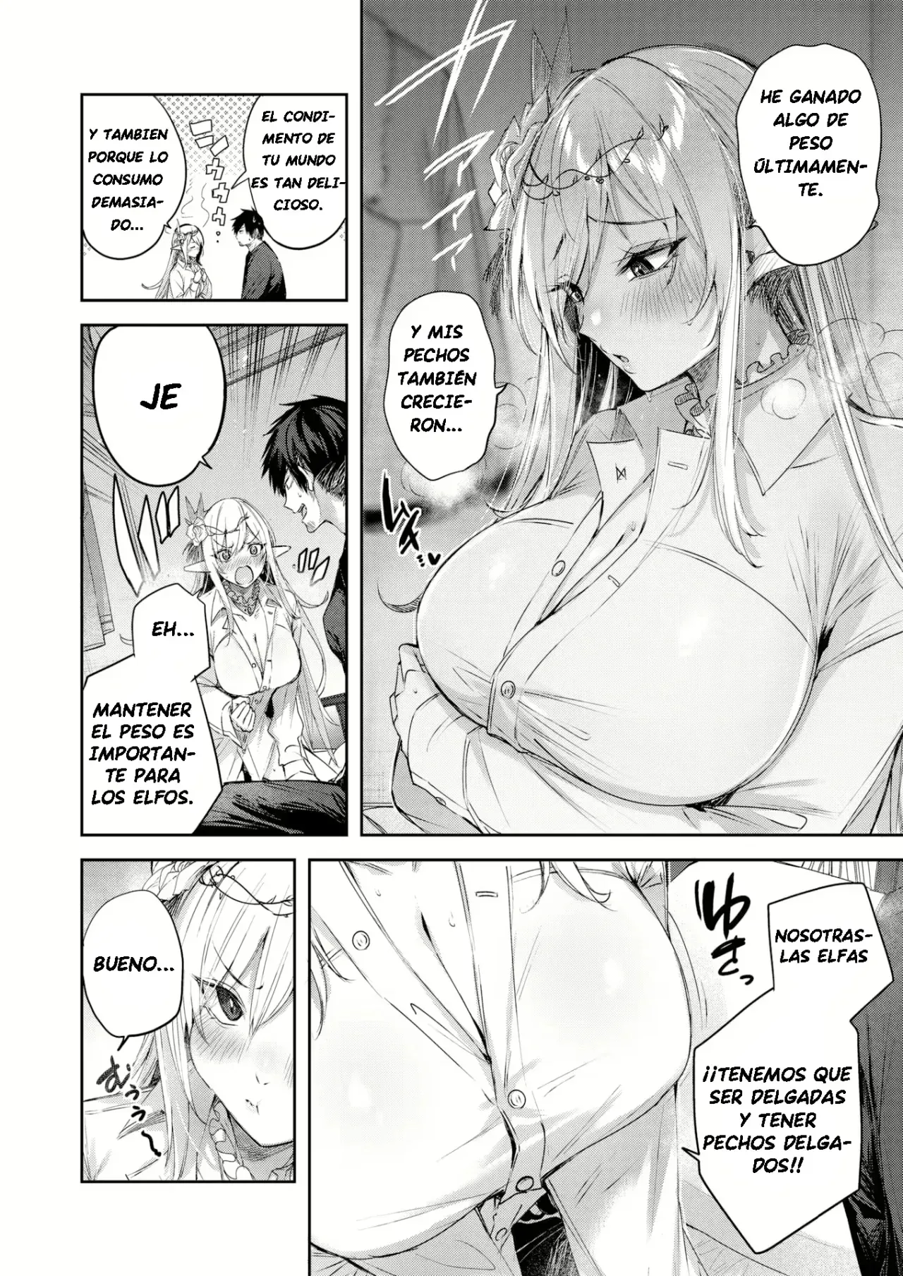 Dokushinn Hunter no Deai ha Elf no Mori de♡ page 9 full