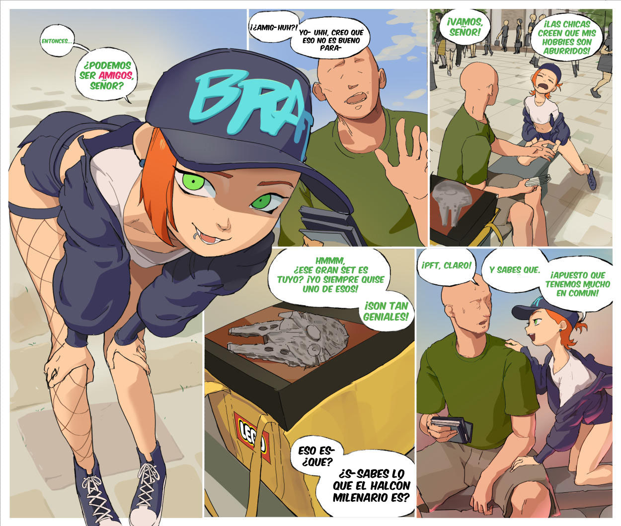 'Gwen' comics page 5 full