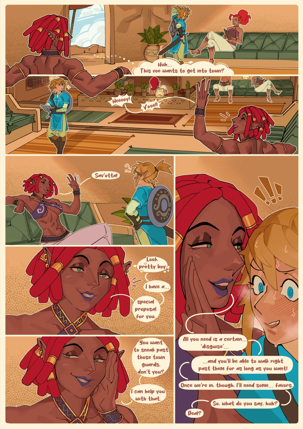 Sneaking into the Forbidden Town ch.1-2 page 12 full