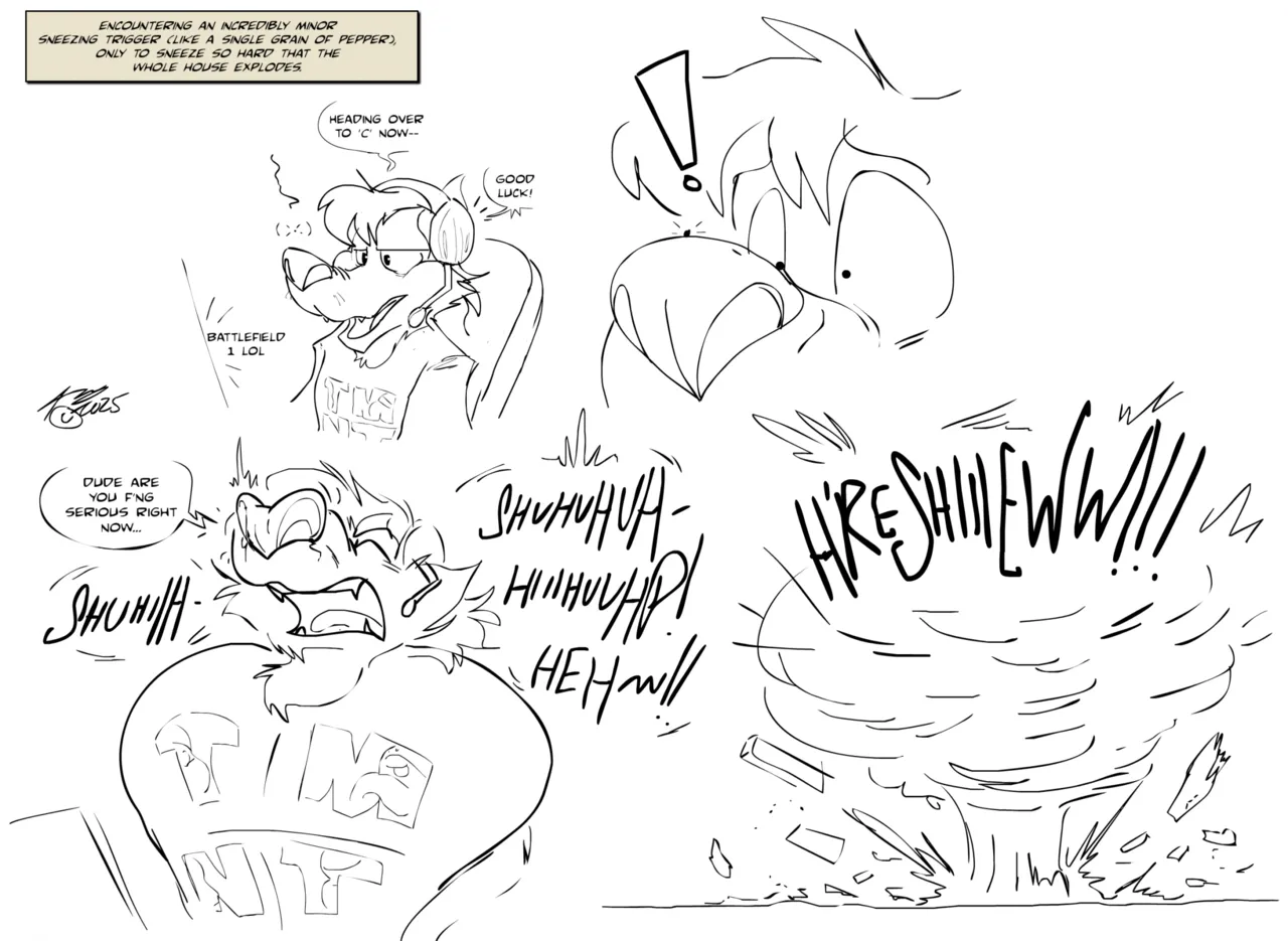 Ari-Wuff Snez Doodles page 1 full