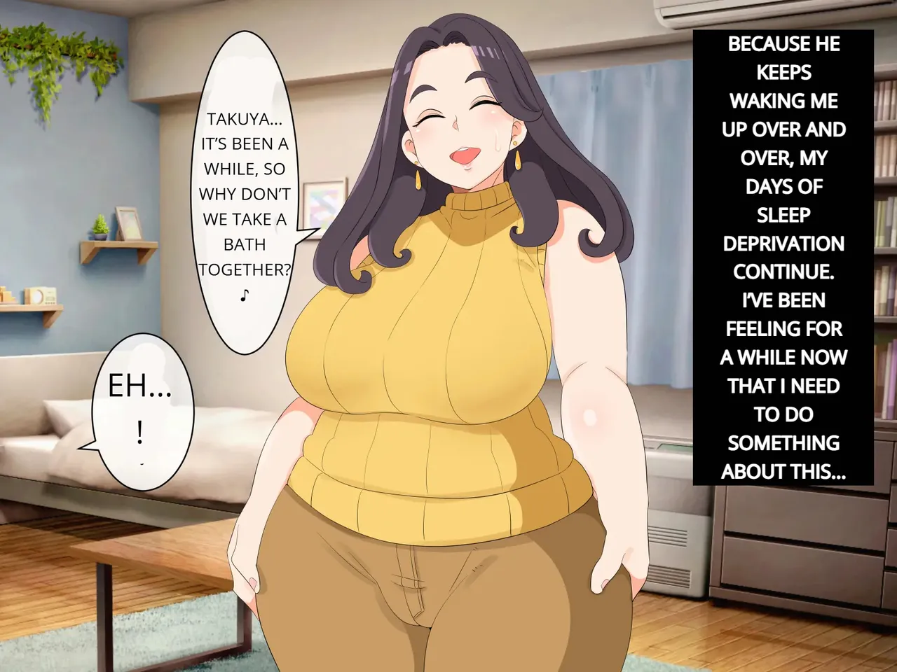 No way! I, a mother, am the object of my son's sexual desire! page 11 full