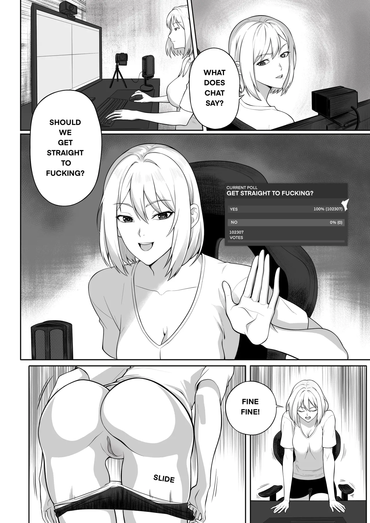 The Hellhound Breeding Stream – One-shot page 6 full