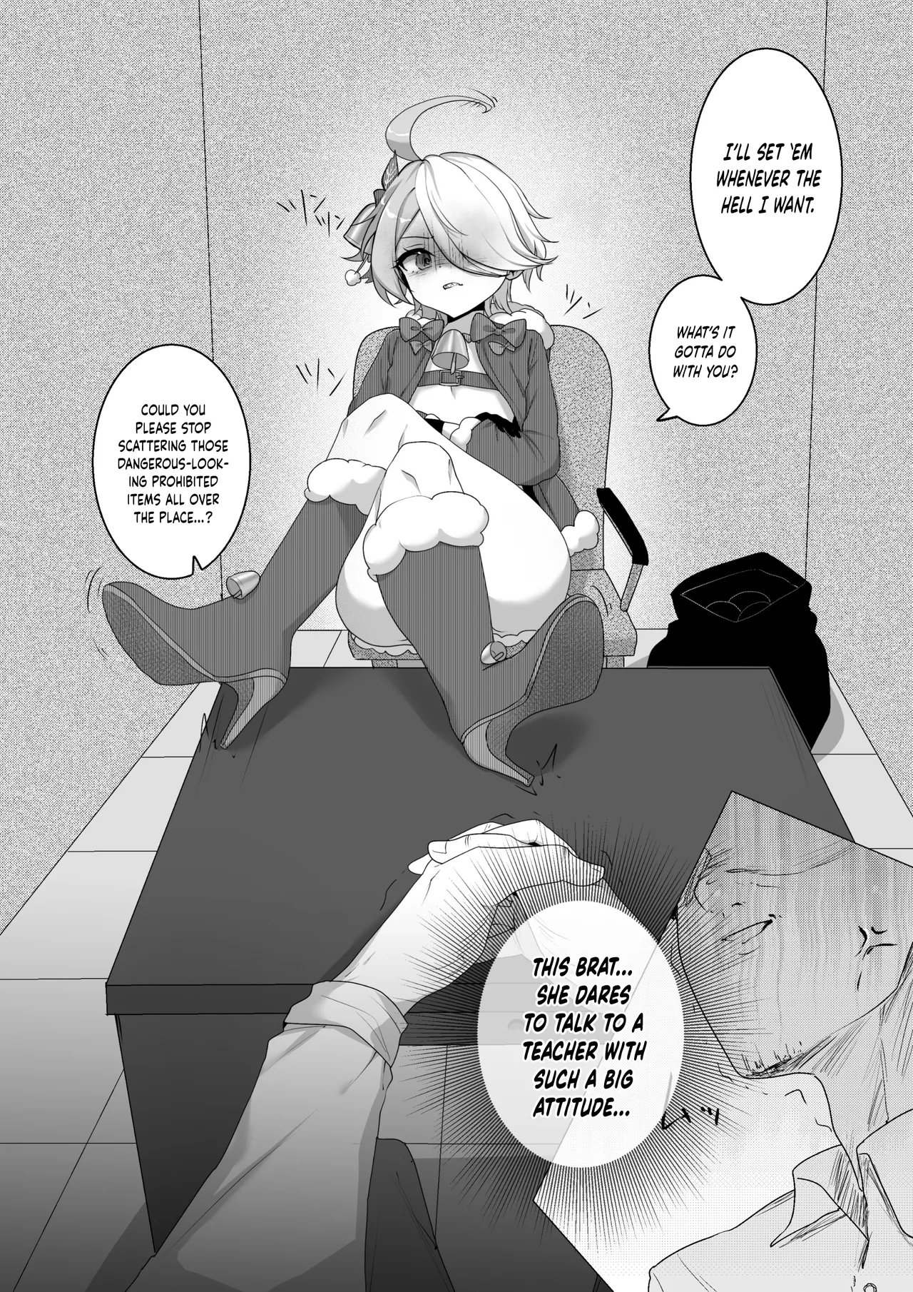 Bad Girl Sin Mal's Training Time page 5 full