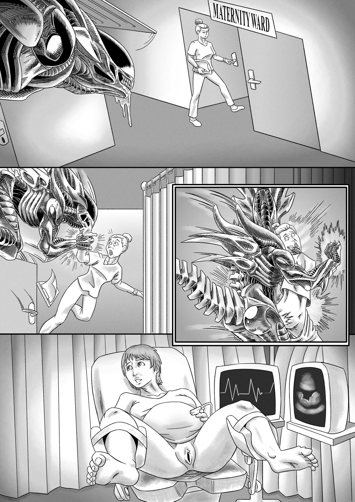 Maternity Ward Visitor and Extra page 1 full
