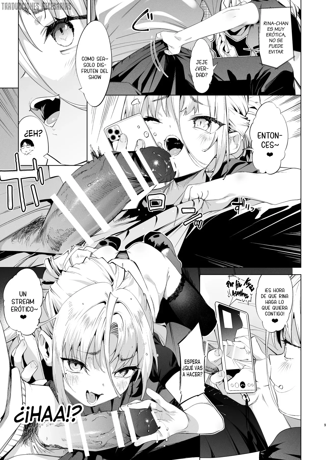 Mesugaki Rina-chan VOL. 3 | Rina-chan, la pequeña provocadora VOL.3 page 8 full