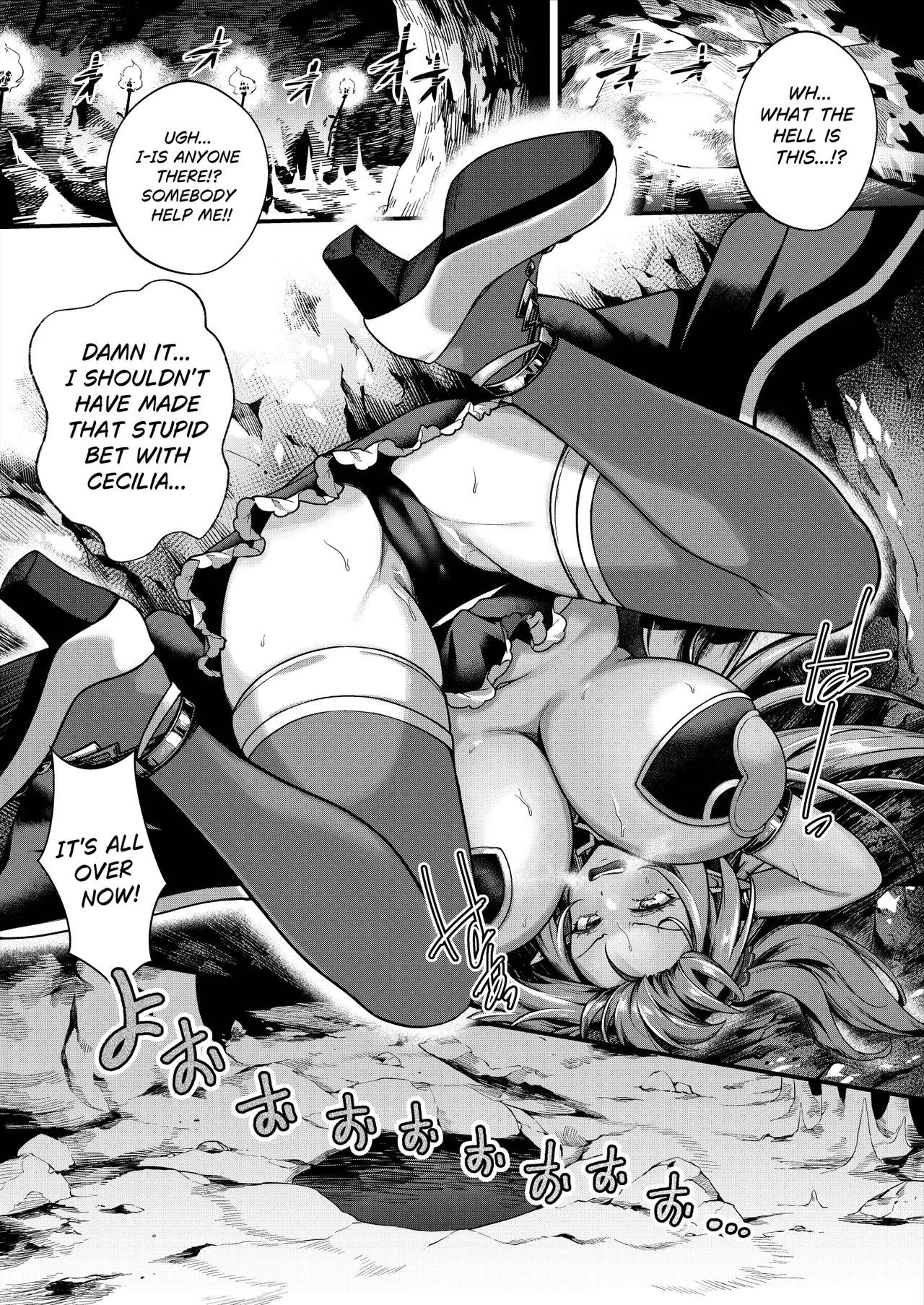 Ochita Tensai Mahoutsukai, Naodokoka Elf no 60 Nichikan page 2 full