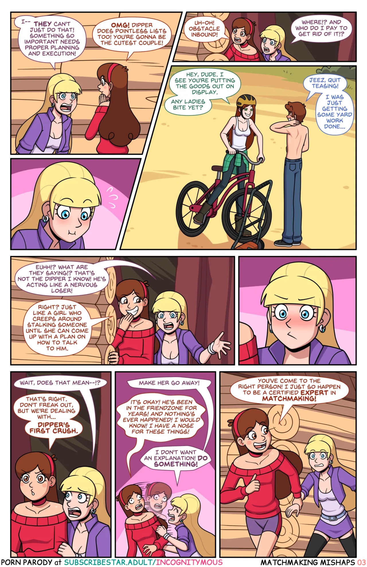 - Gravity Falls - Matchmaking Mishaps page 3 full