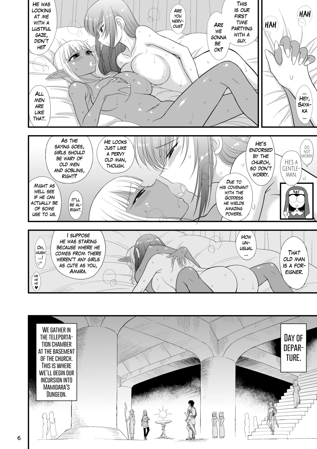 Mami no Meikyuu 2 Leskko Boukensha Hen | Mamidara's Dungeon 2 Lesbian adventurers episode page 6 full