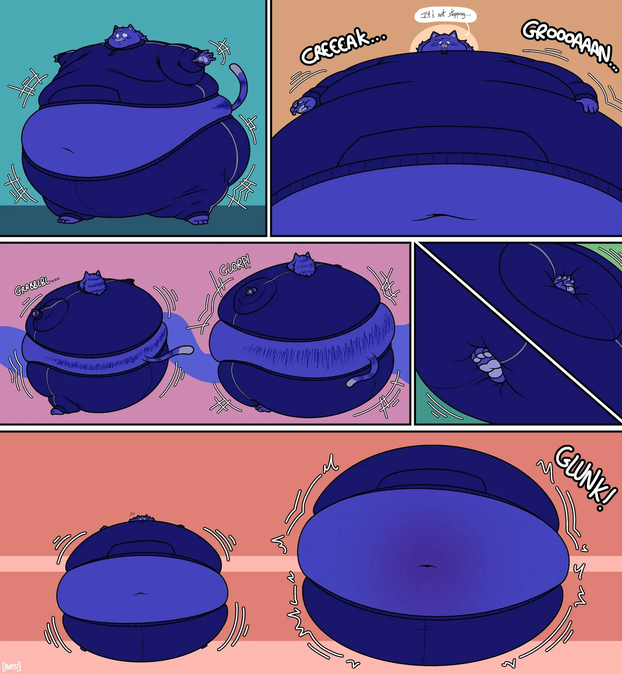 Dog, Cat and Berries by Batspid page 3 full