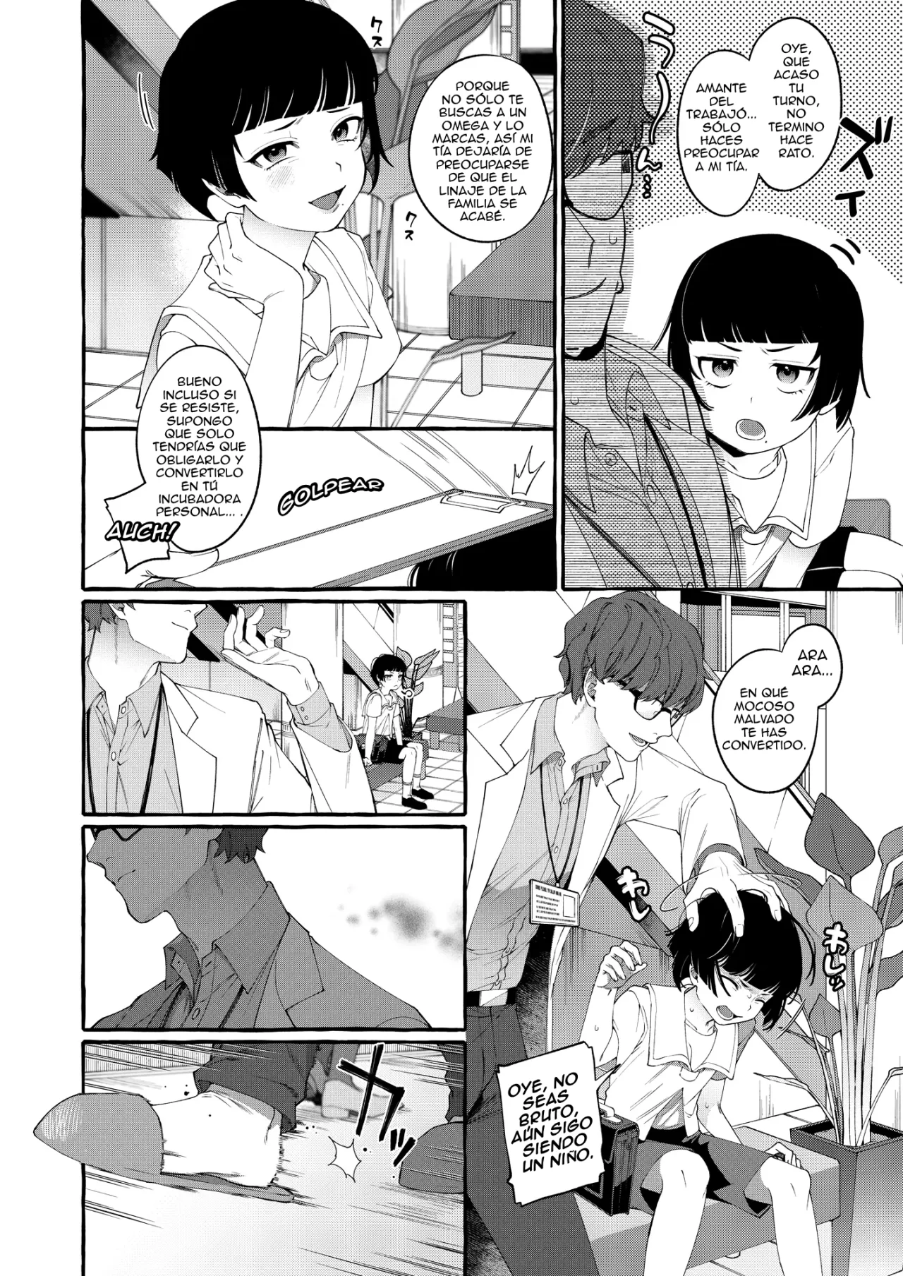 Alpha no Kimi o Omega ni Tsukurikaeru made ~Namaiki Shota o Haramase Rape page 12 full