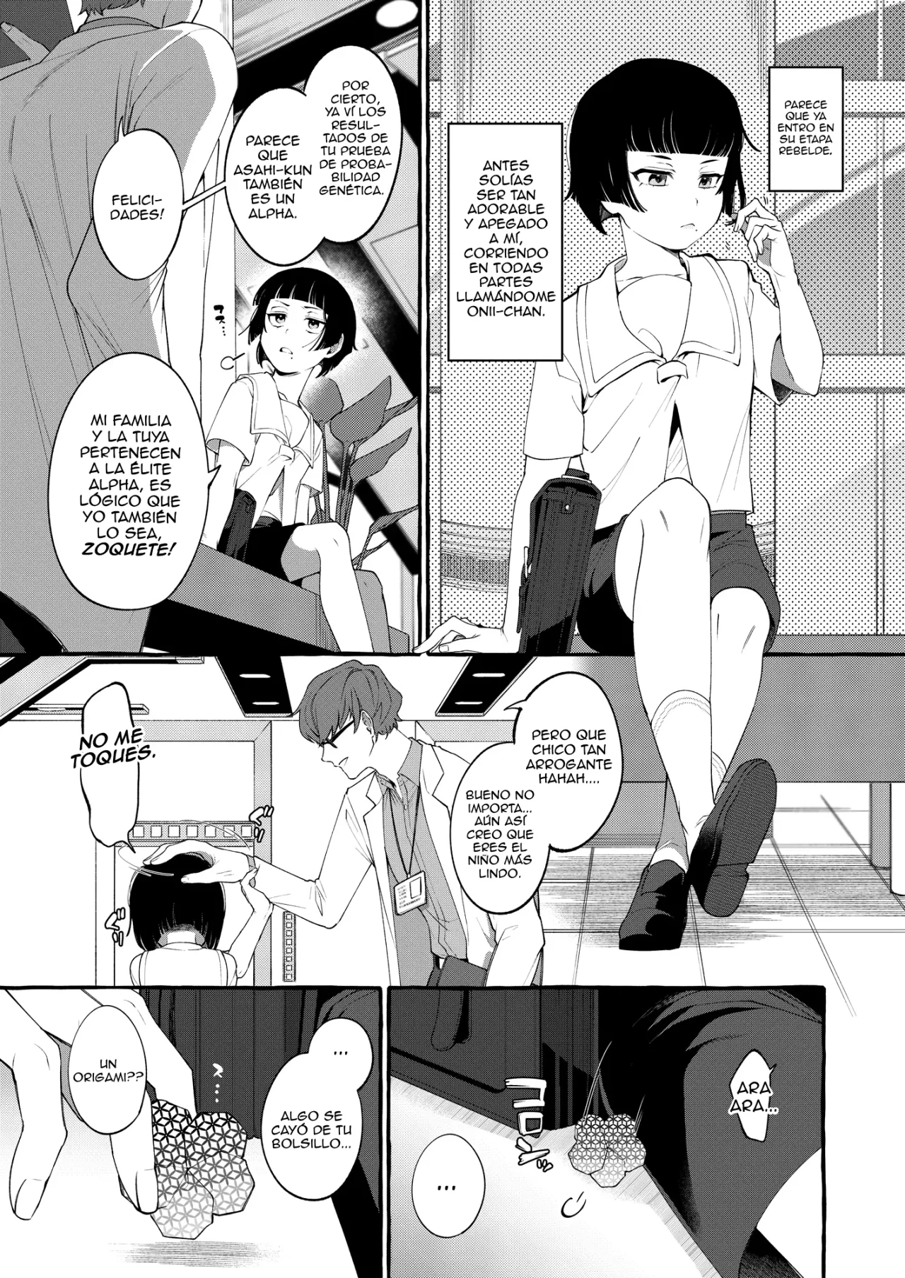 Alpha no Kimi o Omega ni Tsukurikaeru made ~Namaiki Shota o Haramase Rape page 7 full