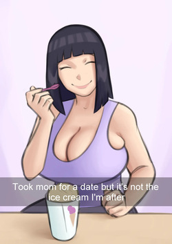 Hinata and Boruto go on a date