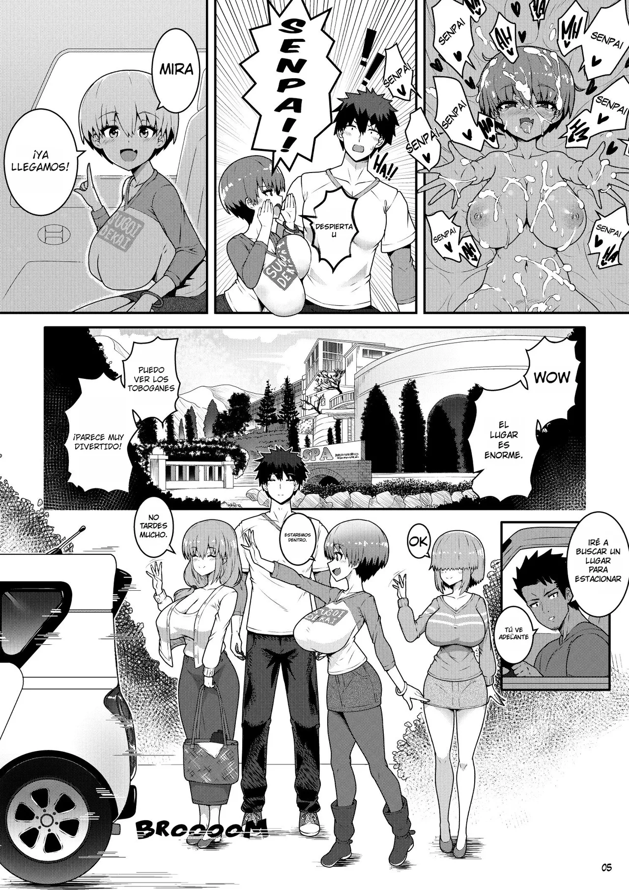 Uzaki-chan no Kizuna o Fukameru Kyuuka｜Uzaki-chan y Las Vacaciones para Estrechar Lazos page 7 full