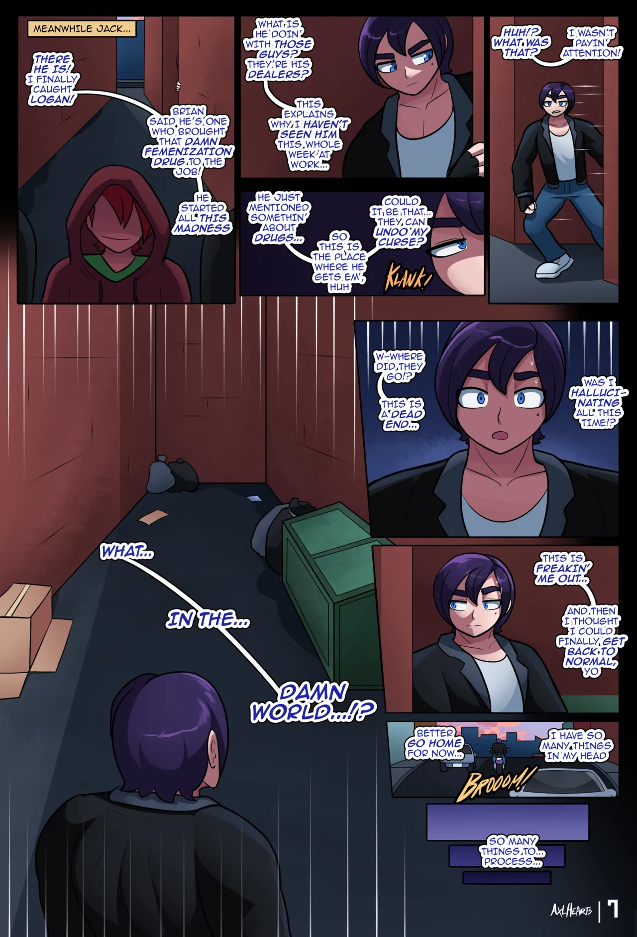 DRUNKEN GAL vol 8 page 9 full