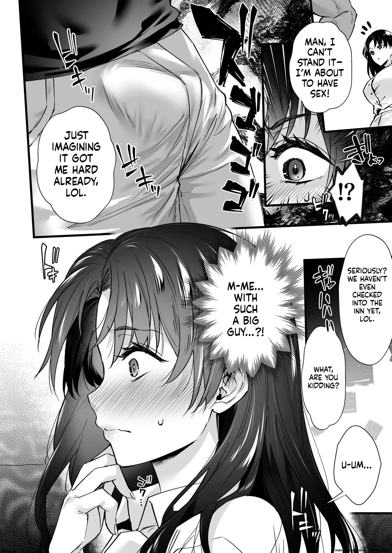 Dohamari Suru Hodo Kimochiii! Junpaku Fuufu to Yarichin Couple no Swapping Onsen page 12 full