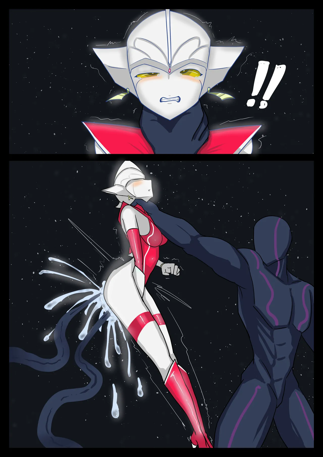 Ultra Heroine Nettis: Overwhelming Strength page 8 full