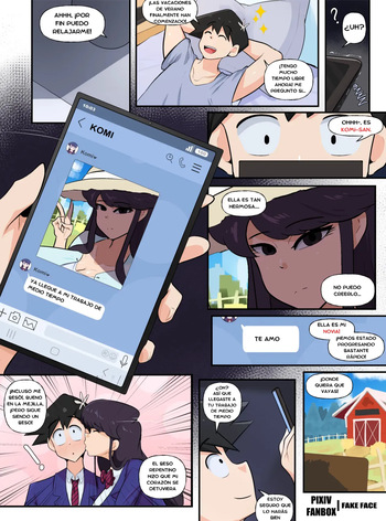 SHOUKO KOMI (FAKE FACE) [SPANISH] cover