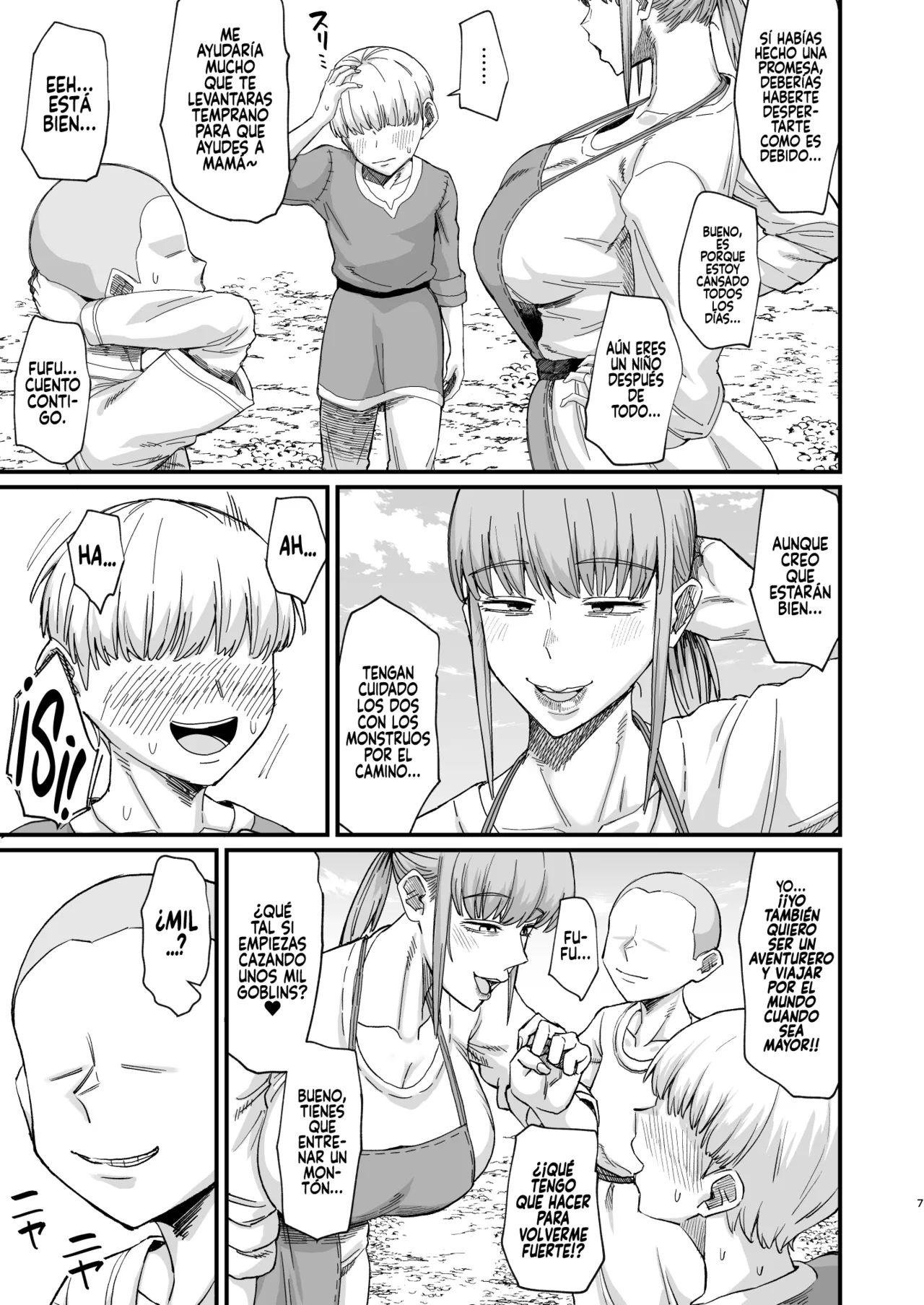 Katsute Eiyu datta, Onna Tachihe.｜La Mujer que Alguna Vez Fue una Heroína. page 7 full