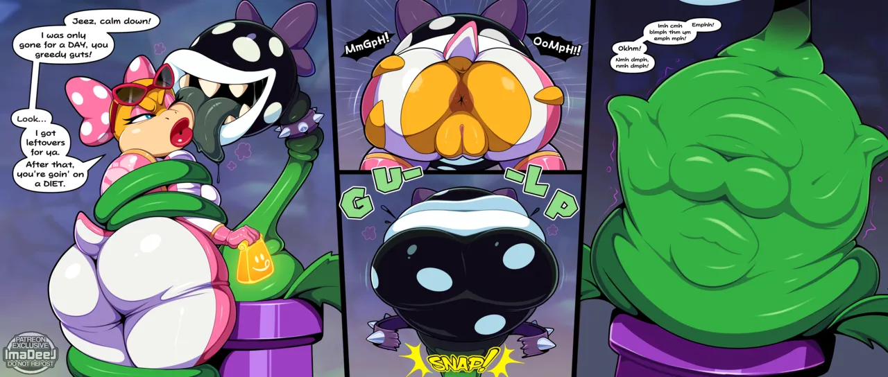 Wendy vs Pet Piranha Plant page 8 full
