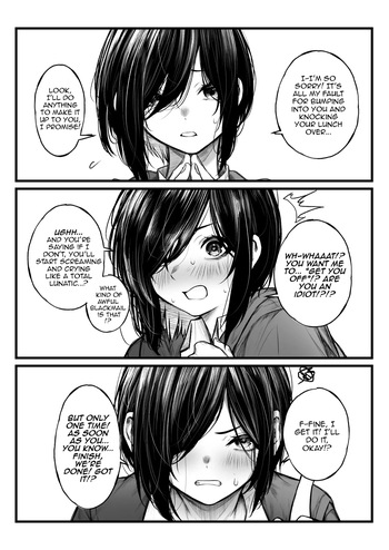 [Jury] The Time a Tomboy Jerked Me Off | Bokukko ga Nuite Kureru Hanashi [English][Siesta Scans] cover