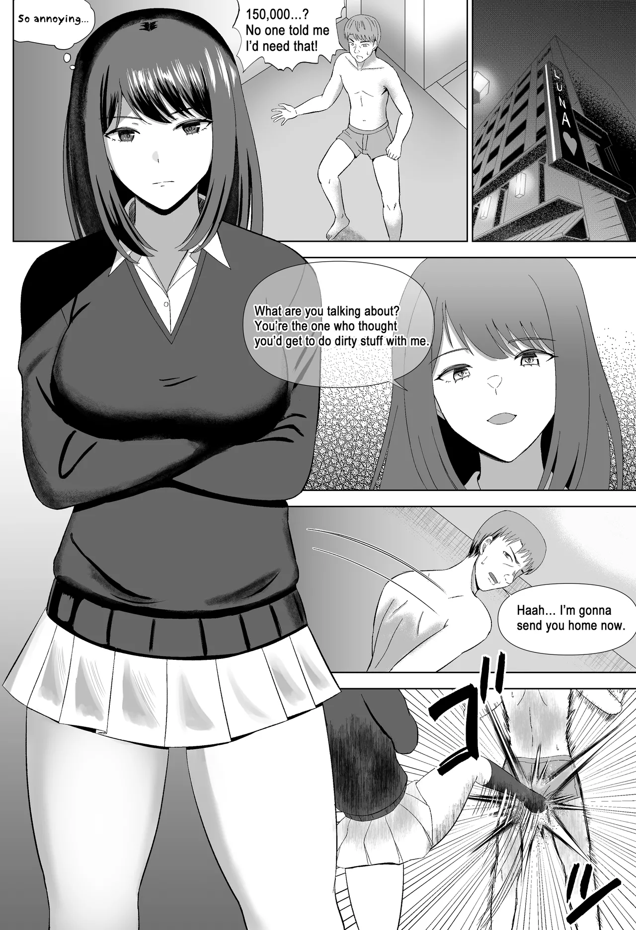 Beatdown! -Misa's Gonna Kick My Ass!- page 2 full