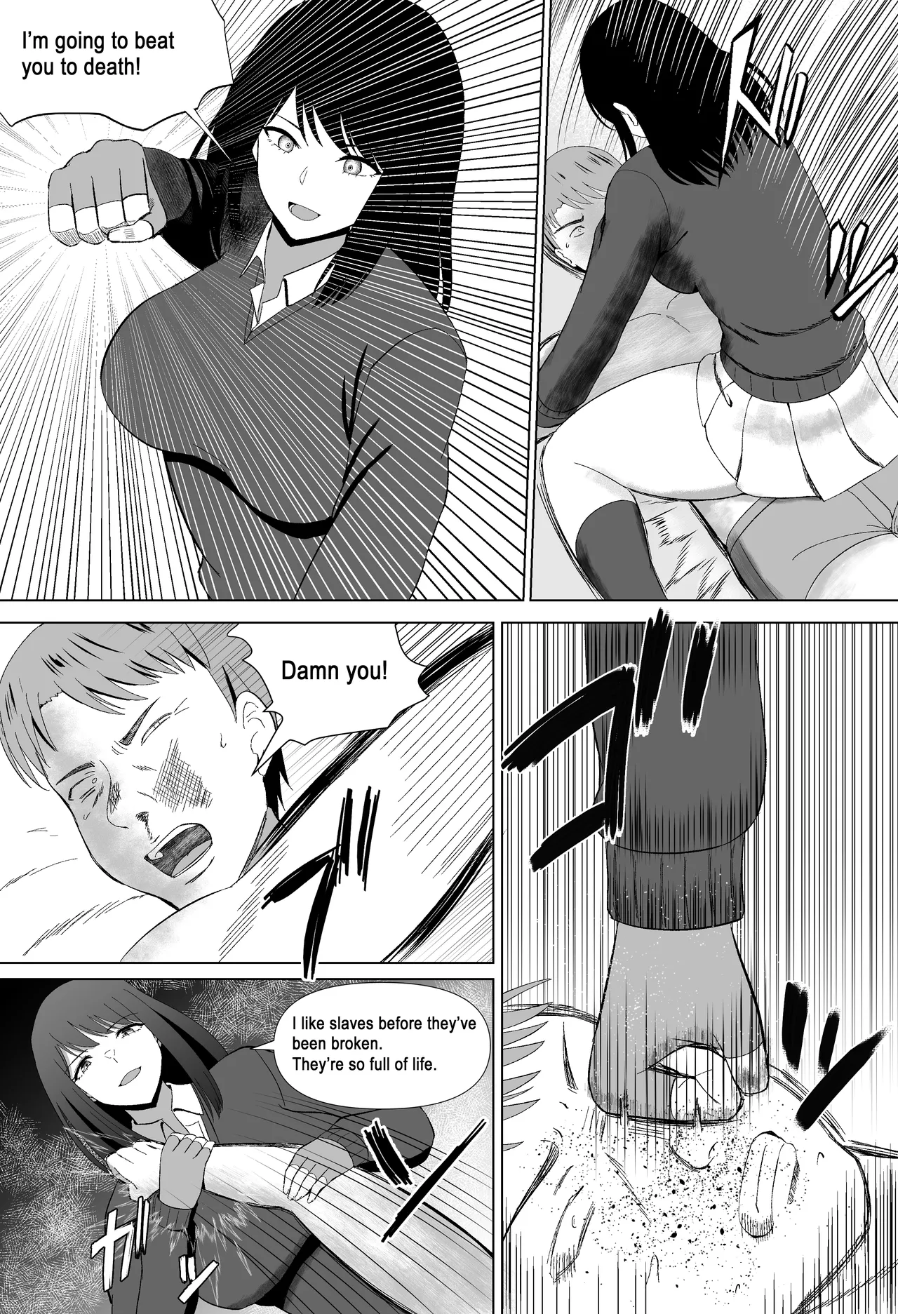 Beatdown! -Misa's Gonna Kick My Ass!- page 4 full