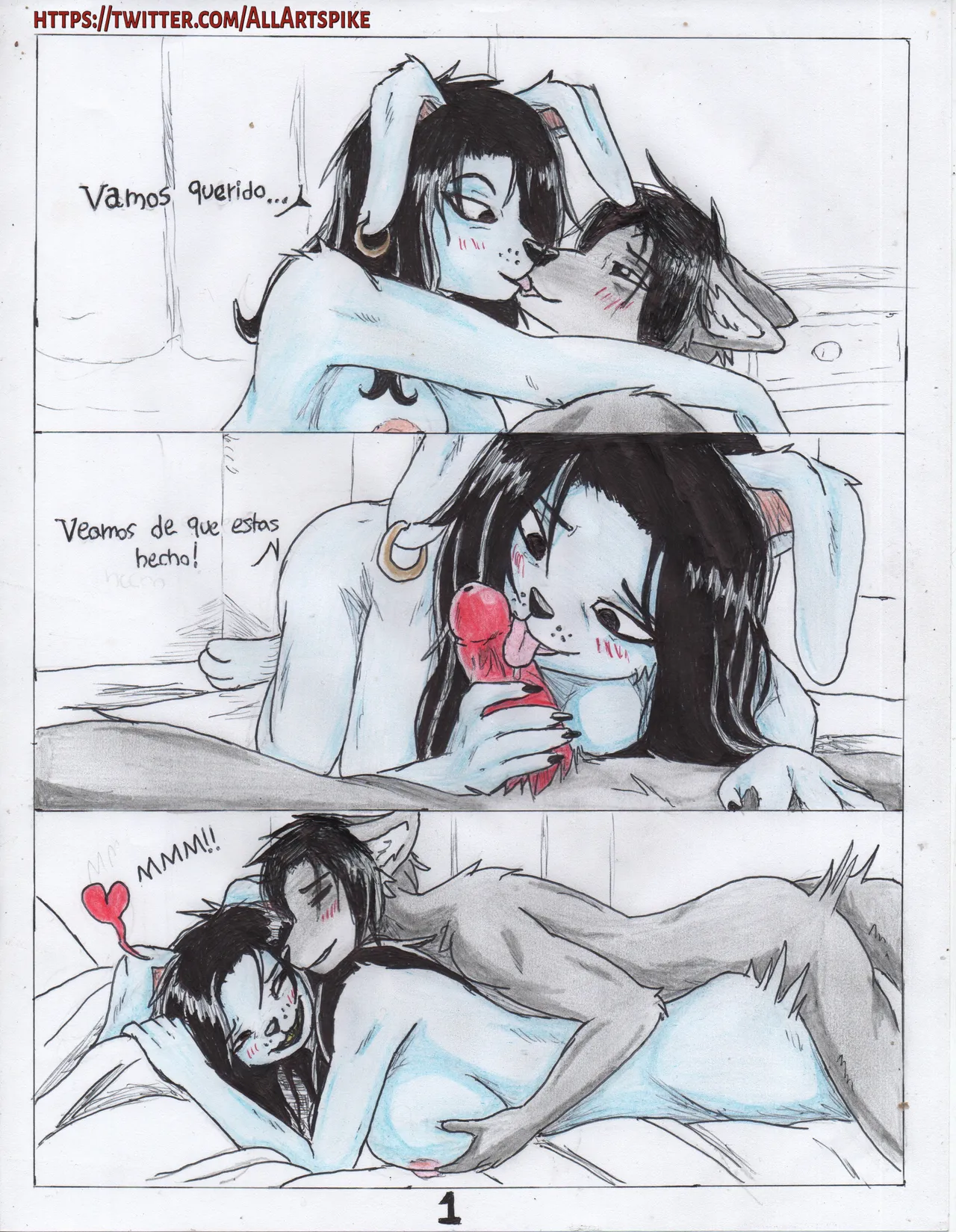 spikethefurry no canon comics ESP page 5 full