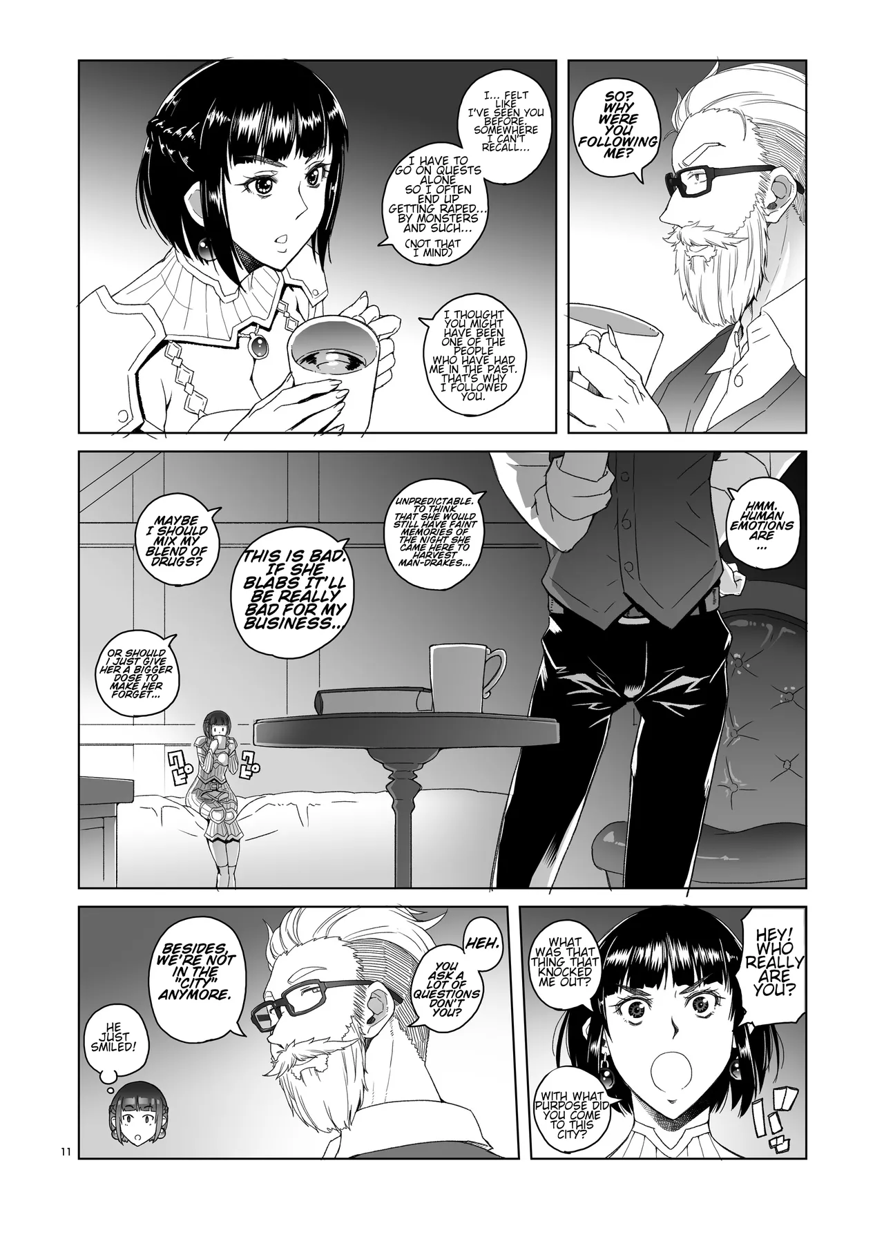 Onnakishi Rael to Suzuiro no Mori no Kiba 2 | Lady Knight Rahel and The Silvery Forest Fang 2 page 10 full